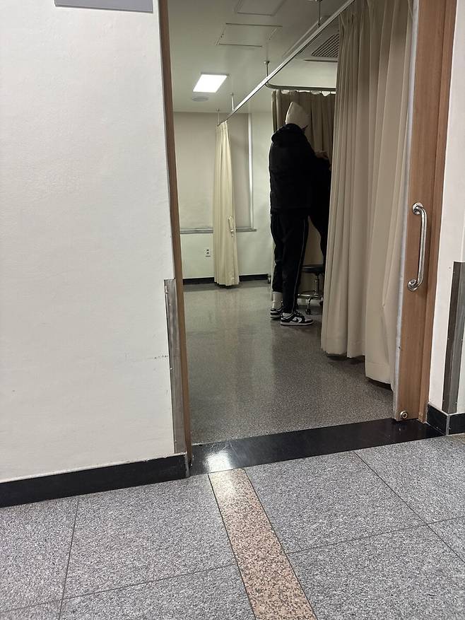 ▲ 메디컬 테스트를 진행 중인 콤파뇨 ⓒ관계자 제공