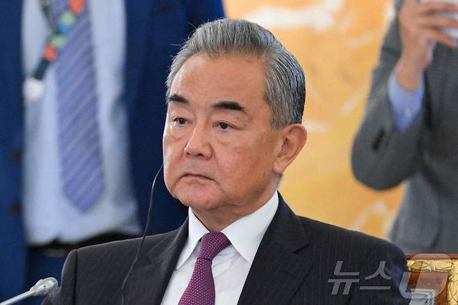 왕이 중국 외교부장 ⓒ AFP=뉴스1 ⓒ News1 우동명 기자