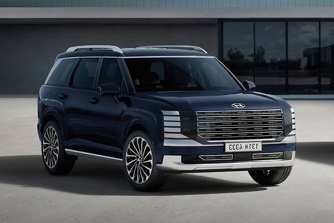 사진 : 현대차 디 올 뉴 팰리세이드 클래지 블루 펄