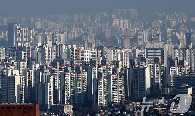 서울 도심 아파트 모습. 2025.1.17/뉴스1 ⓒ News1 송원영 기자