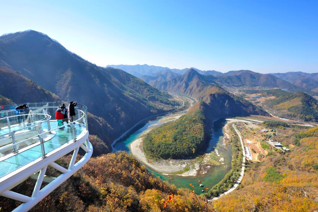 ▲ 정선 병방치 스카이워크. 정선군 제공