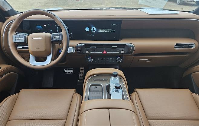 ‘디 올 뉴 팰리세이드’ 실내. 서재근 기자