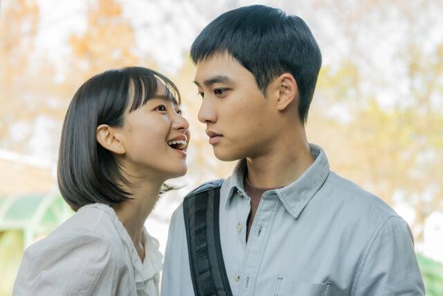 동명의 대만 영화를 원작으로 하는 '말할 수 없는 비밀'은 시간의 비밀이 숨겨진 캠퍼스 연습실에서 유준과 정아가 우연히 마주치면서 시작되는, 기적 같은 마법의 순간을 담은 판타지 로맨스를 그린다. /플러스엠 엔터테인먼트