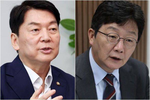 안철수 국민의힘 의원, 유승민 국민의힘 전 의원.ⓒ데일리안