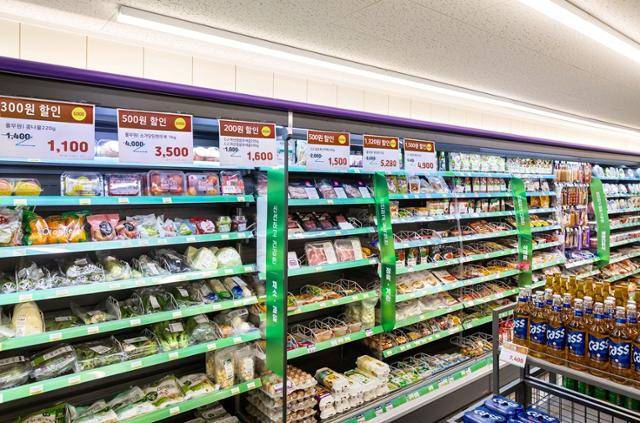 경기 안양시 동안구 CU안양그랜드점 매장 내부 모습. BGF리테일 제공