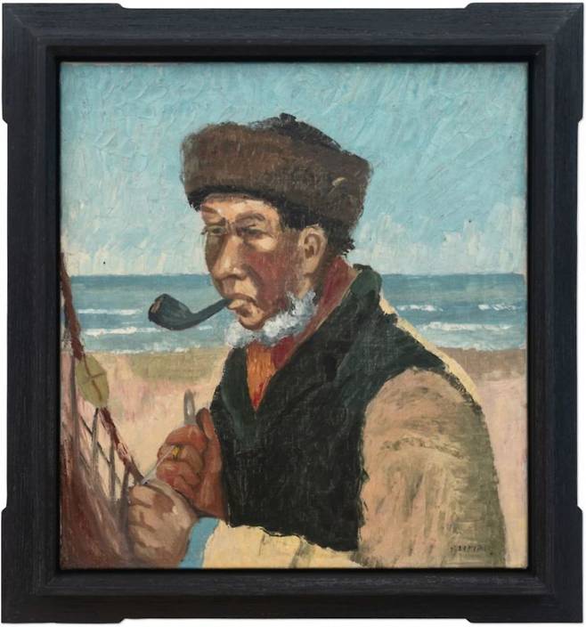 빈센트 반 고흐의 작품으로 추정되는 초상화. LMI