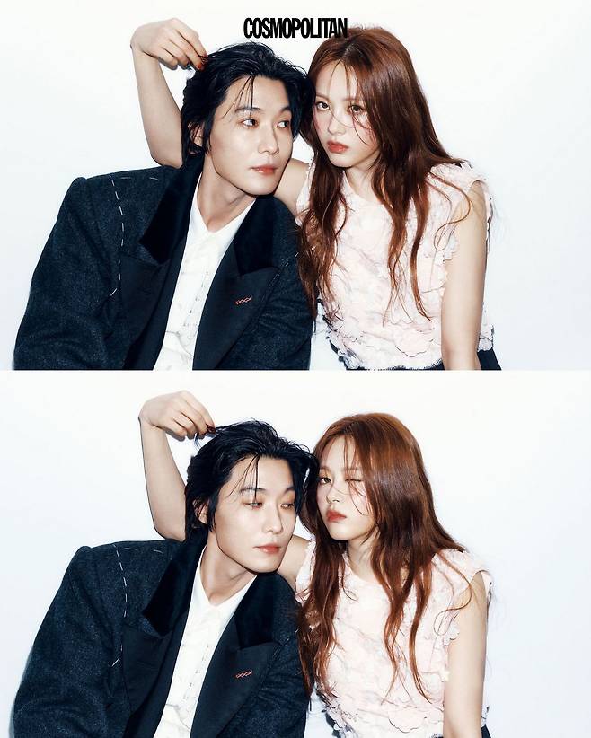 고아라 X 장률 코스모폴리탄 커플화보