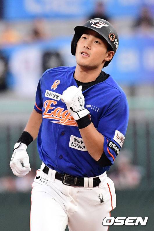 [OSEN=김성락 기자] 한화 시절 장진혁. 2024.08.18 / ksl0919@osen.co.kr