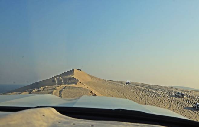 도하여행의 하이라이트 사막 사파리투어 (사진. 김관수)