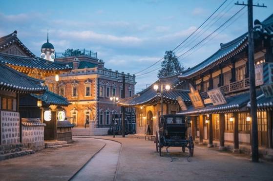 영화와 드라마 촬영지로 각광을 받고 있는 충남 논산의 선샤인랜드. [사진 충남도]