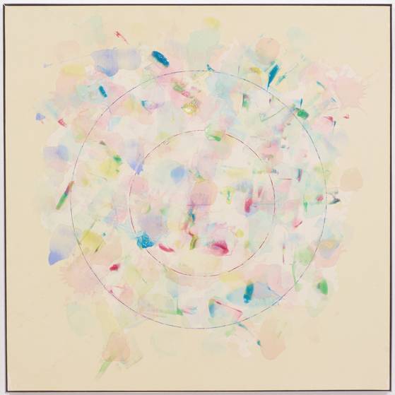 케네스 놀랜드, Into the Cool No.16, 2006, 캔버스에 아크릴릭, 139.7x139.7㎝. 사진 페이스갤러리