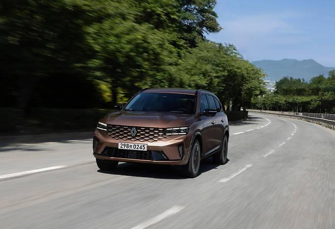 르노코리아의 중형 SUV 그랑 콜레오스/르노코리아 제공