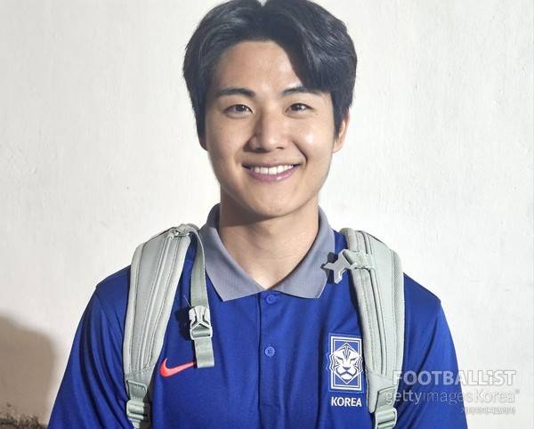설영우(남자 축구대표팀). 김희준 기자