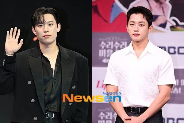 왼쪽부터 배우 김성철, 김민석/뉴스엔DB