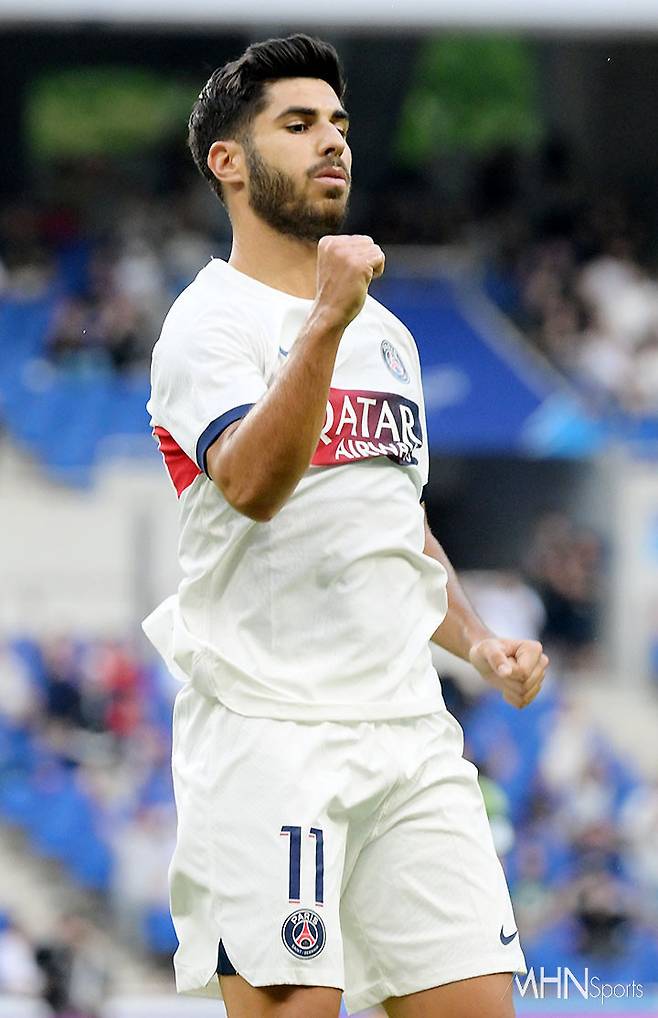 파리 생제르맹(PSG) 시절&nbsp;마르코 아센시오&nbsp;