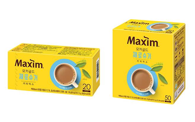 동서식품 '맥심 모카골드 제로슈거'(동서식품 제공).