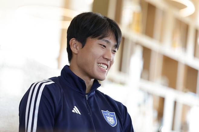 JA더리조트-JA레이크뷰호텔(두바이, UAE)/ 2025 K리그 동계 전지훈련/ K리그1/ 울산HDFC/ 울산 허율/ 인터뷰/ 사진 곽동혁