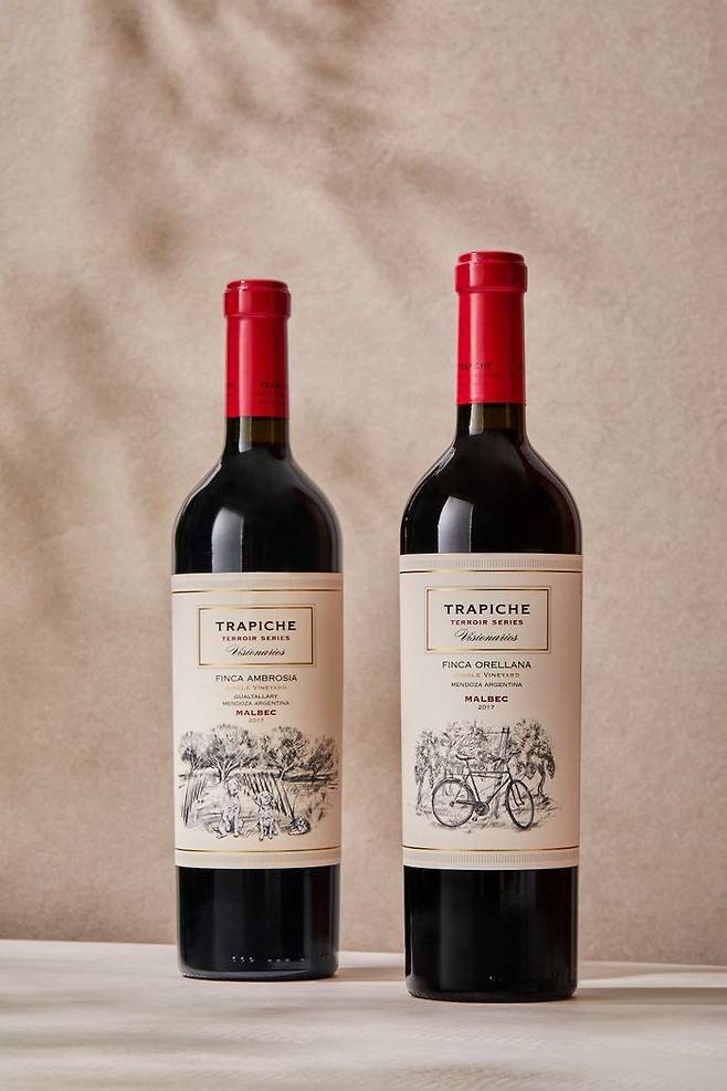 트라피체 비져너리 싱글빈야드 말벡,트라피체 비져너리 싱글빈야드 오렐라나ⓒ금양인터내셔날