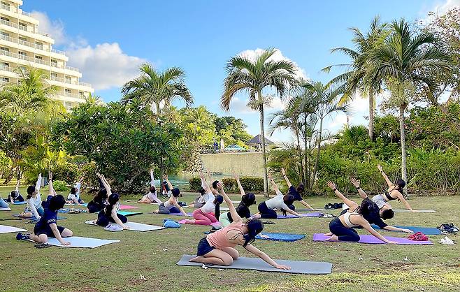 괌 요가여행[위뜨 제공]