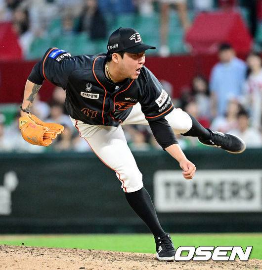 [OSEN=최규한 기자] 한화 김범수. 2024.05.25 / dreamer@osen.co.kr