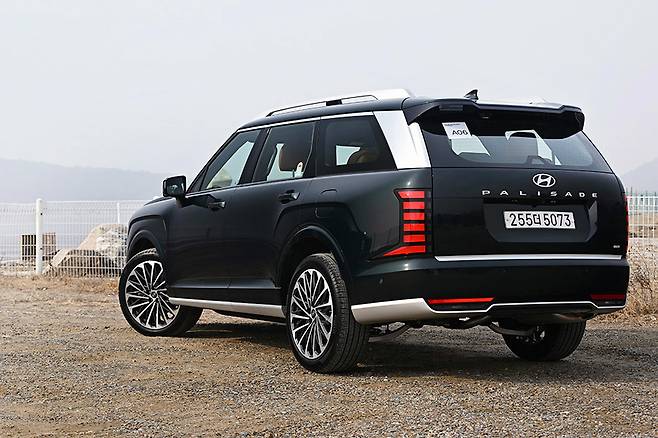 현대 디 올-뉴 팰리세이드 2.5 터보. 사진 김학수 기자