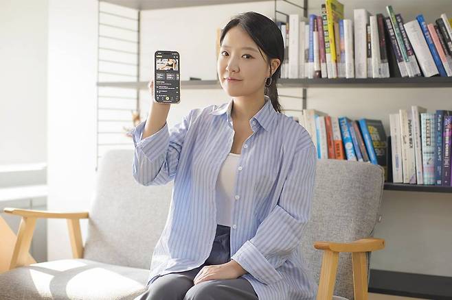 김서라 노는컴퍼니 대표가 운동친구 매칭 플랫폼 ‘렛디’를 소개하고 있다 / 출처=IT동아