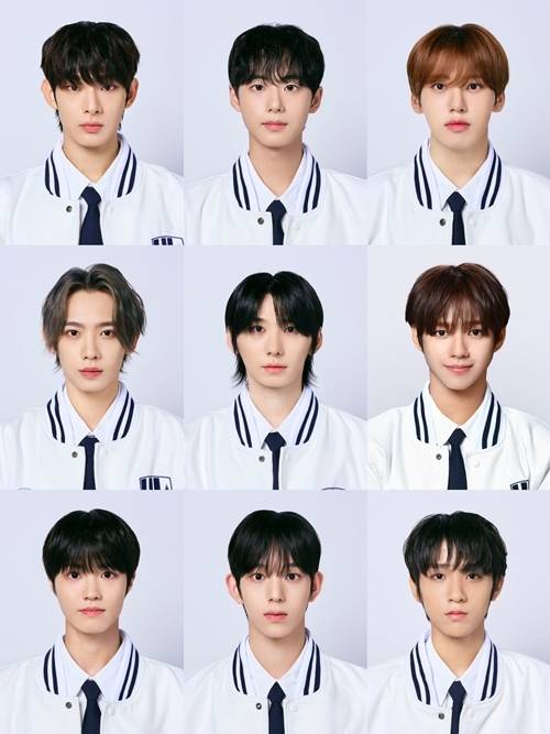 그룹 아홉(AHOF)이 2025년 상반기 가요계 출사표를 던진다. 사진 = F&F엔터테인먼트