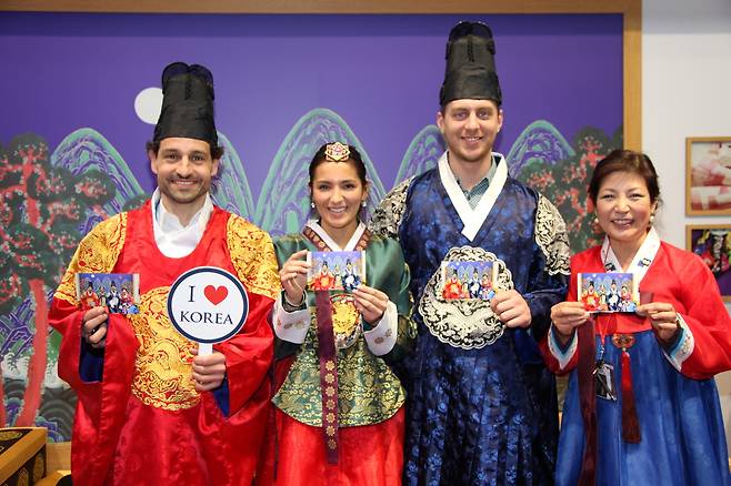 독일관광박람회 한복체험
