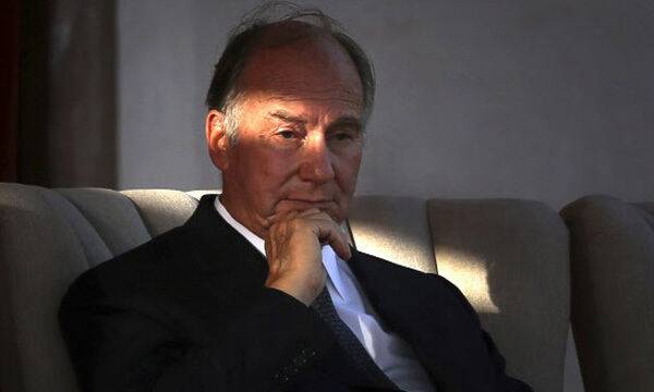 이슬람교 시아파의 분파인 이스마일파의 영적 지도자 아가 칸(1936∼2025). AP연합뉴스