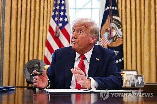 도널드 트럼프 미국 대통령 [AFP 연합뉴스 자료사진. 재판매 및 DB 금지]