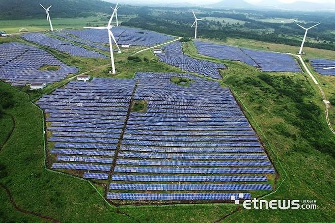 BEP가 보유·운영 중인 13.5㎿ 규모의 태양광 발전소(제주도 서귀포시 표선면 소재) /사진제공=브라이트에너지파트너스