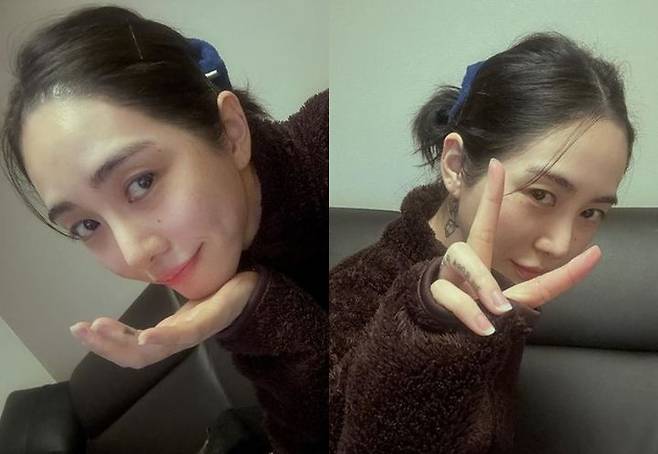 [서울=뉴시스] 걸그룹 'AOA' 출신 권민아(31)가 여전한 아이돌 미모를 뽐냈다. (사진=인스타그램) *재판매 및 DB 금지