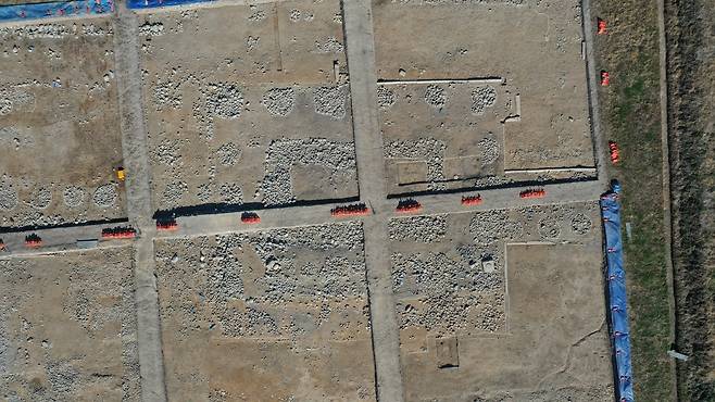 대형 건물터 전경 [국가유산청 제공. 재판매 및 DB 금지]