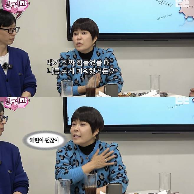 사진=유튜브 채널 ‘핑계고’ 방송 캡처.