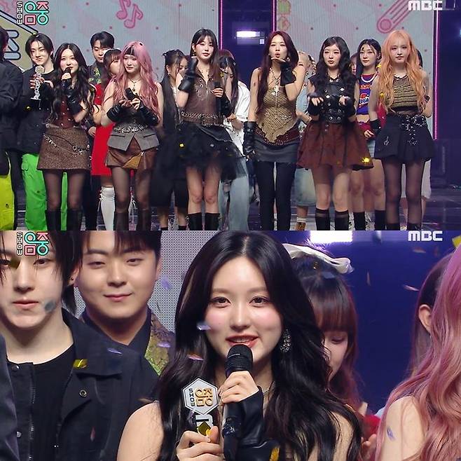 사진=MBC 음악 프로그램 ‘쇼! 음악중심’ 방송 캡처.