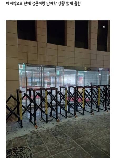 디시인사이드 미국정치 갤러리에 게시된 헌법재판소 답사 인증 게시글. 연합뉴스