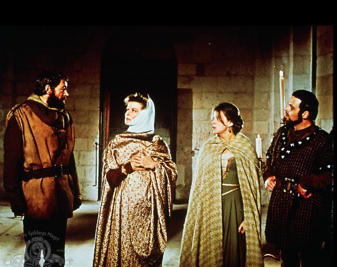 “그러게, 권력을 좀 미리 나누지.” 헨리2세와 아내 엘레오노르의 이야기를 다룬 영화 ‘더 라이언 인 윈터’(1968년)의 한 장면. [사진출처=IMDB]