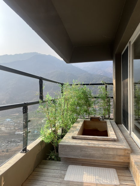 켄싱턴리조트 지리산 하동 프라이빗 스파 /사진= 문서연 여행+ 기자