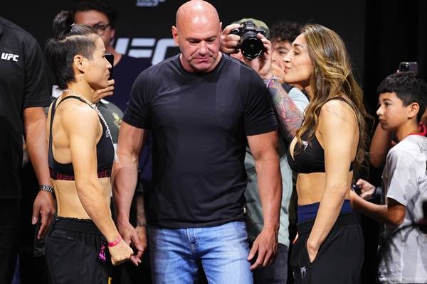 장웨일리-타티아나 수아레스 / 사진=UFC 제공