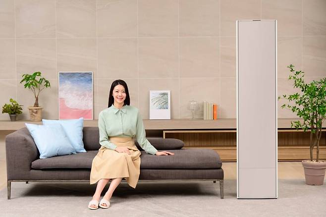 삼성전자 2025년 에어컨 신제품 '비스포크 AI 무풍콤보 갤러리' 이미지. 삼성전자 제공