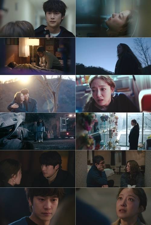 ‘모텔 캘리포니아’ 이세영이 과거에 대한 충격적인 기억을 떠올린 가운데, 연인 나인우에게 절절한 이별 통보를 해 시청자들의 눈물샘을 자극했다. 사진=방송 캡처