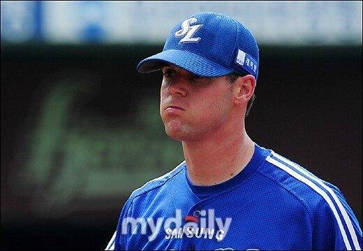 삼성 라이온즈 시절 릭 밴덴헐크./마이데일리