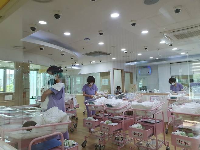 송파 공공산후조리원 내부 모습. [송파구 제공]