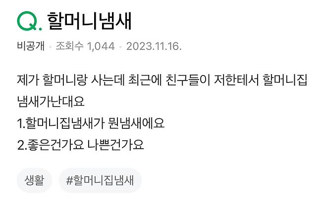(네이버 지식인 갈무리)