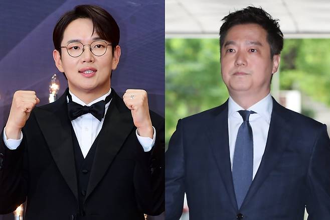 방송인 장성규, 김세의 가세연 대표 /사진=변성현 한경닷컴 기자, 뉴스1