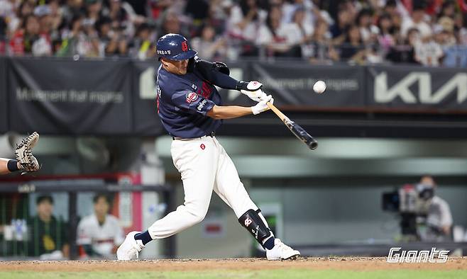 ▲ 오선진 ⓒ롯데 자이언츠