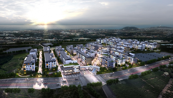 한화포레나 제주에듀시티 조감도. 한화 건설부문 제공.