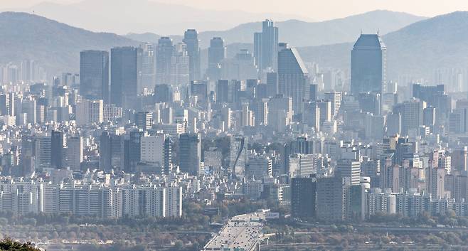 2024년 11월 8일 서울 강남구·서초구 아파트 단지의 모습. /뉴스1