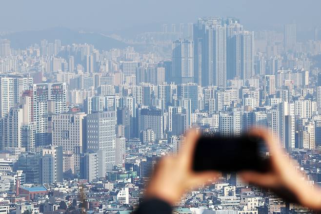 서울 도심 아파트 모습. 뉴스1