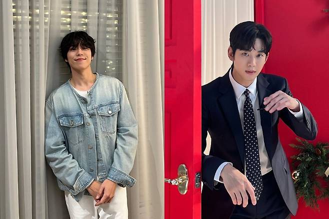 배우 이현우와 김수현